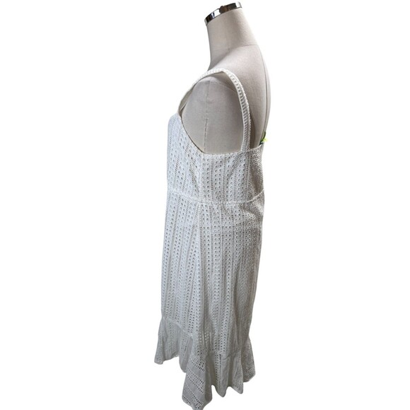 Farm Rio Dress Size Small Petite Women's 100% Cotton Midi Button Up - Picture 3 of 6